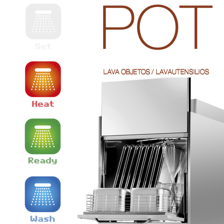 Industrial KP130ES PLUS POT & PAN RONDELLES