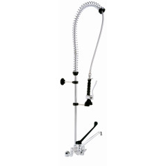 Robinet de douche de gestion en acier inoxydable pour mur