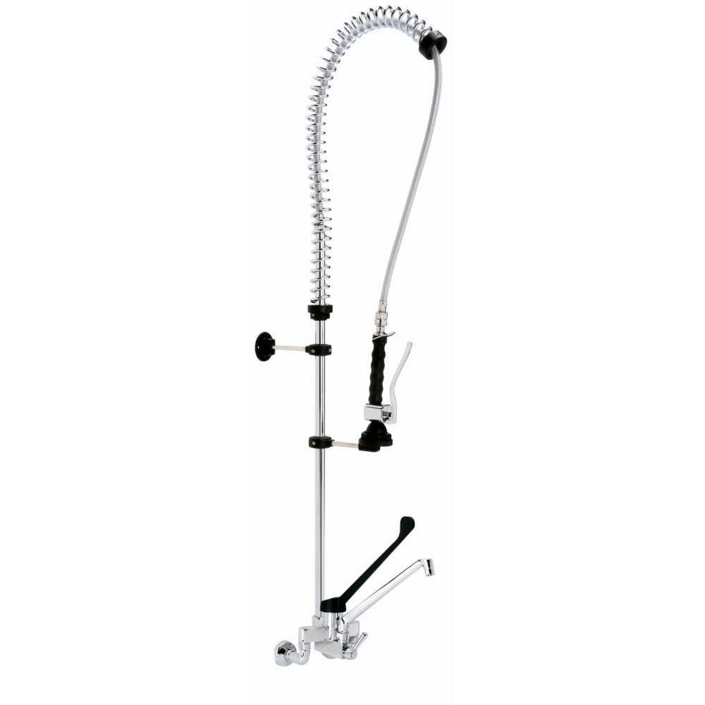 Robinet de douche de gestion en acier inoxydable pour mur