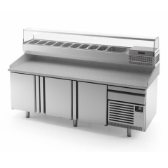 New table refrigerated with small bump