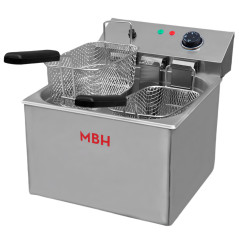 Friteuse électrique professionnelle de 10 litres et 3 paniers, Outlet