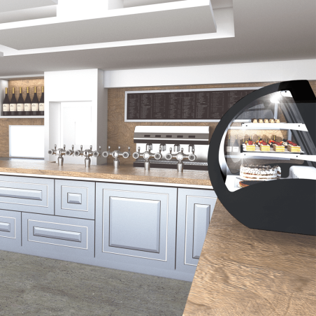 Vitrina VELA refrigerada