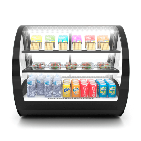 Refrigerated display case CANDLE