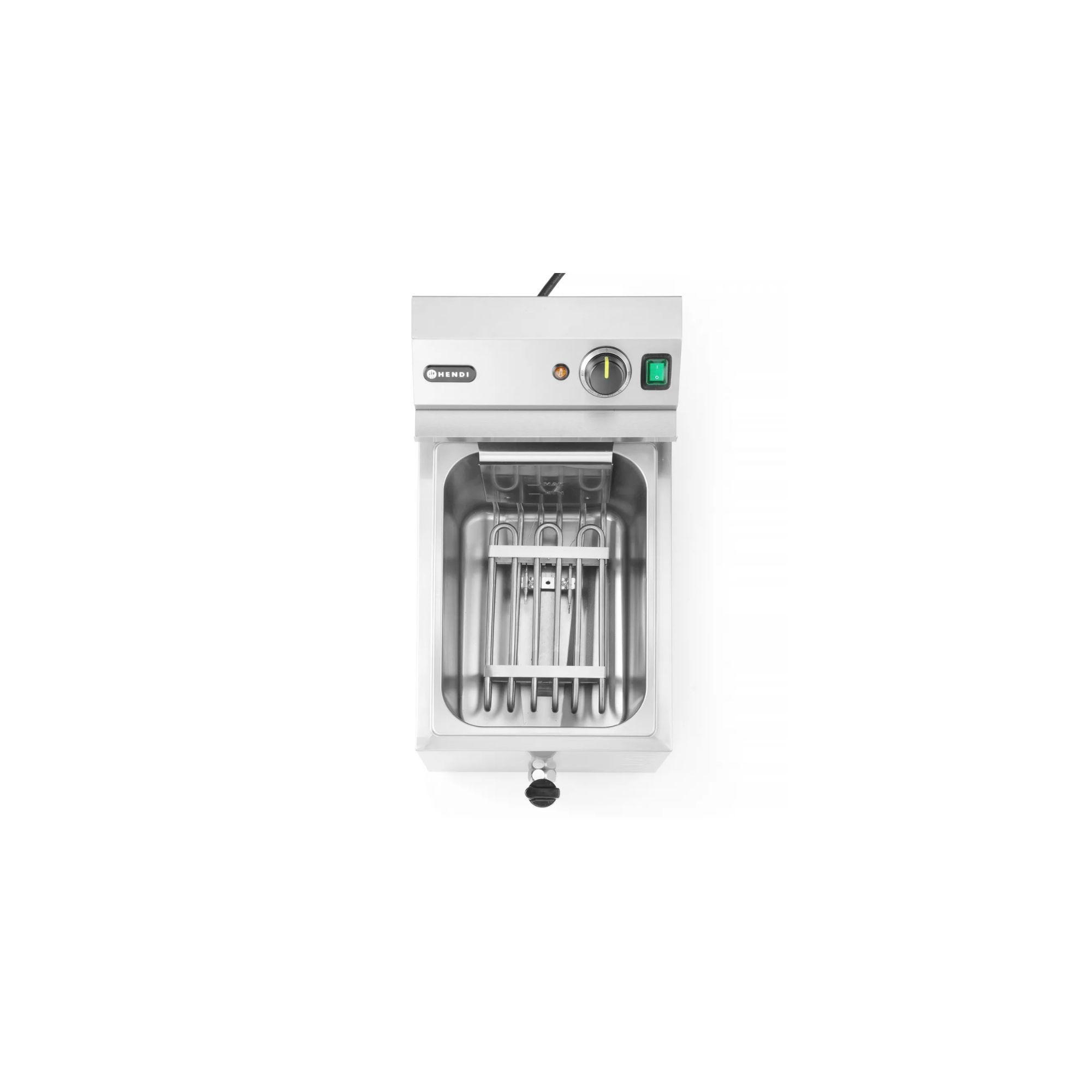Friteuse Électrique Avec Panier, Récipient À Huile Amovible, Contrôle