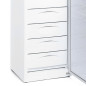 Congelador vertical profesional de 2 puertas con 9 compartimentos y 256 litros Congelador vertical profesional de 2 puertas con 9 compartimentos y 256 litros