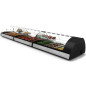SPLENDID bain-marie curved glass hot tapas display cases SPLENDID bain-marie curved glass hot tapas display cases