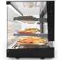LOGIC sahara hot tapas display cases with 2 shelves