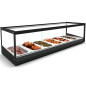 LOGIC bain-marie hot tapas display cases