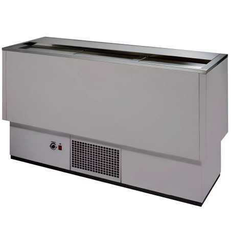 Botellero INOX refrigerado 1,5 m y 3 puertas