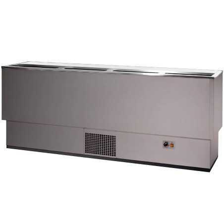 INOX Bottle fridge hospitality 2 m and 4 doors