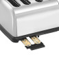 Professional multifunctional toaster with 4 slots