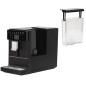 Cafetera automática compacta de grano (200 g) con molinillo y dispensador de leche de 15 programas