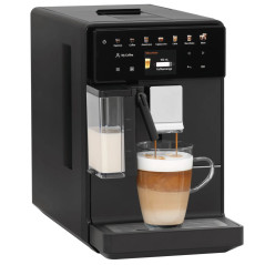 Cafetera automàtica compacta de gra (200 g) amb molinet i dispensador de llet de 15 programes
