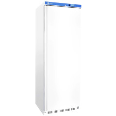 MBH - Congelador vertical profesional 460L blanco. Ideal para hostelería y cocinas industriales.