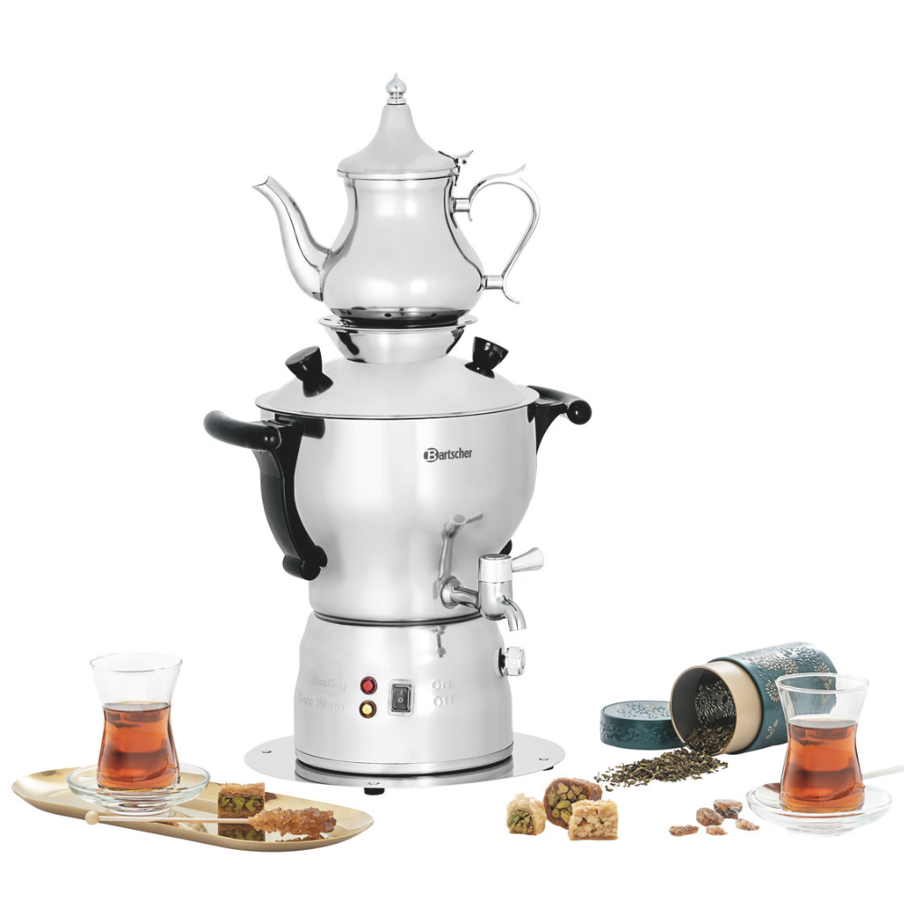 Samovar Profesional 3L Hervidor de Agua Industrial Samovar Profesional 3L Hervidor de Agua Industrial