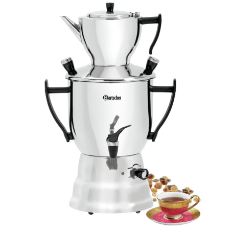 Professional Samovar 3L Industrial Tea Kettle for Hospitality