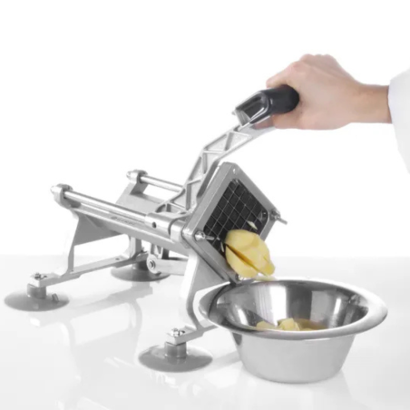 Tallador de Patates Fregides Professional amb Fulles d’Acer Inoxidable