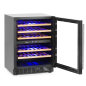 Cave à vin double zone 44 bouteilles 145L avec contrôle digital professionnel