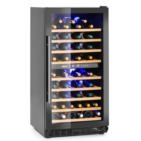 Vinoteca doble zona 83 botellas 230L con control digital profesional