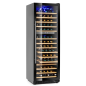 Vinoteca de doble zona 155 ampolles amb control digital professional