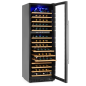 Vinoteca doble zona 155 botellas 418L con control digital profesional