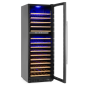 Vinoteca doble zona 155 botellas 418L con control digital profesional