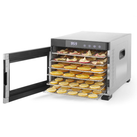 Déshydrateur Alimentaire Professionnel avec 6 Plateaux en Acier Inoxydable