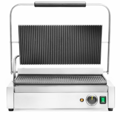 Grill Panini Électrique Professionnel XL pour Restauration