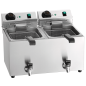 Professional Double Fryer with Digital Control 18L