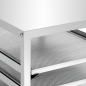 Chariot pour Plateaux en Acier Inoxydable 600x400 mm
