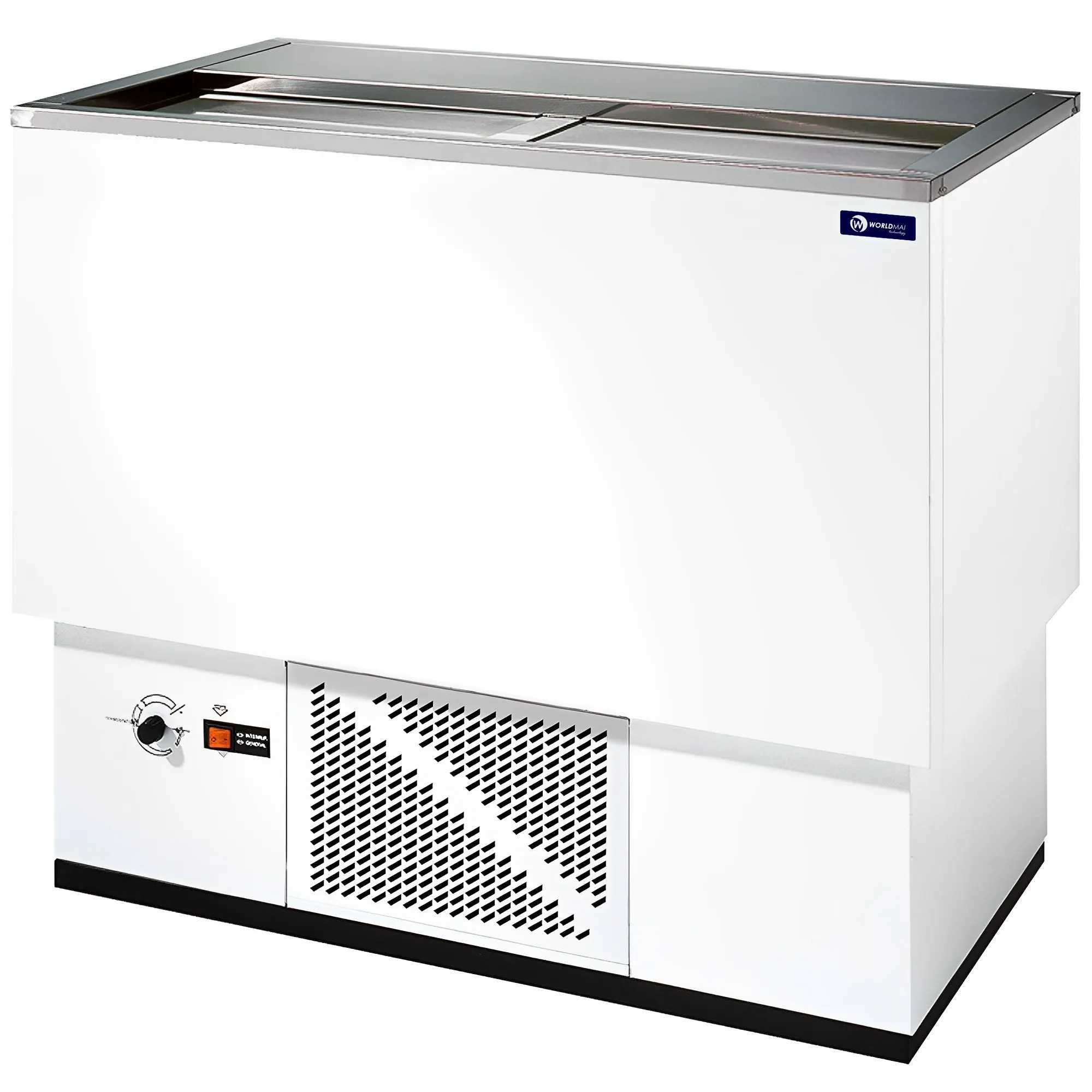 Second Hand Refrigerated Bottle Cooler 1m with 2 doors