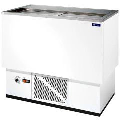 Second Hand Refrigerated Bottle Cooler 1m with 2 doors