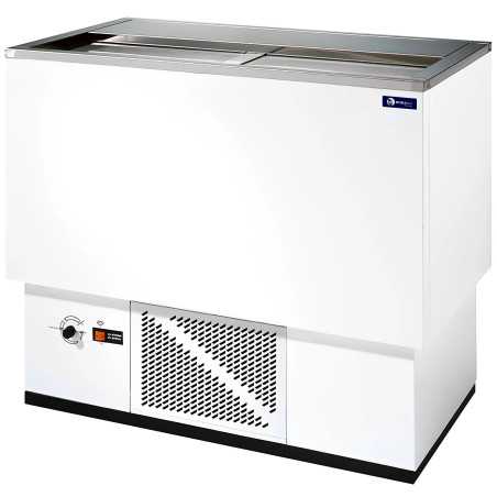 Second Hand Refrigerated Bottle Cooler 1m with 2 doors