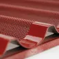 Plaque ondulée perforée siliconée en aluminium 60x40 cm pour boulangerie Worldmai Plaque ondulée perforée siliconée en aluminium 60x40 cm pour boulangerie Worldmai