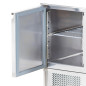 Mesa de ingredientes refrigerada de acero inoxidable 3 puertas 260 litros 1365x700mm