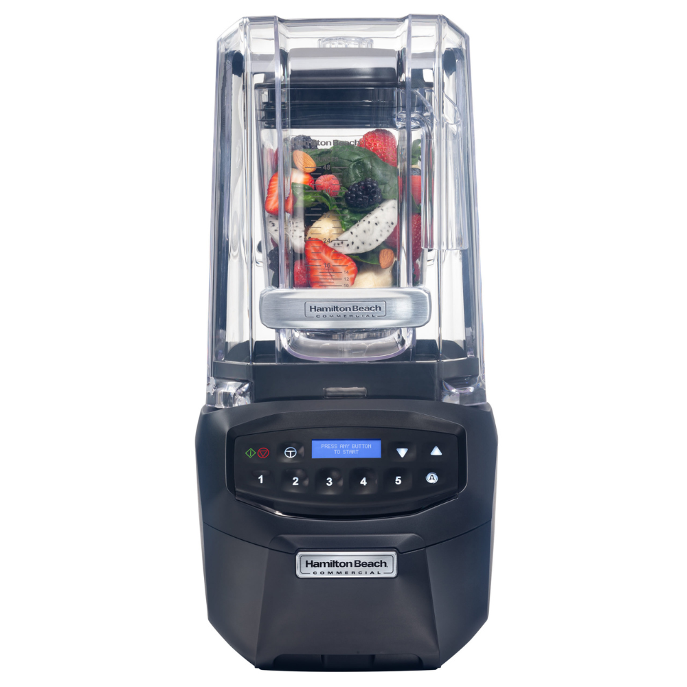 High-performance professional blender for hospitality.
