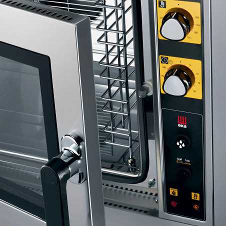 Forn de convecció a gas professional amb humidificador manual