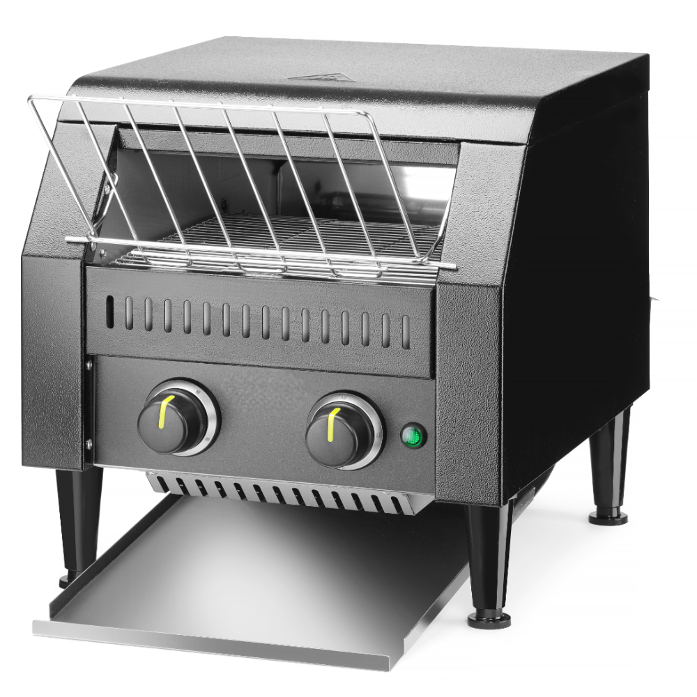 Grille-pain à Double Convoyeur Professionnel en Acier Inoxydable