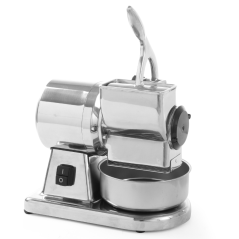 Professional stainless steel cheese grater machine.