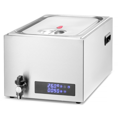Sistema de sous vide GN 1/1 per a hostaleria en acer inoxidable