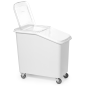 Chariot à Ingrédients avec Couvercle Transparent (82L) Chariot à Ingrédients avec Couvercle Transparent (82L)
