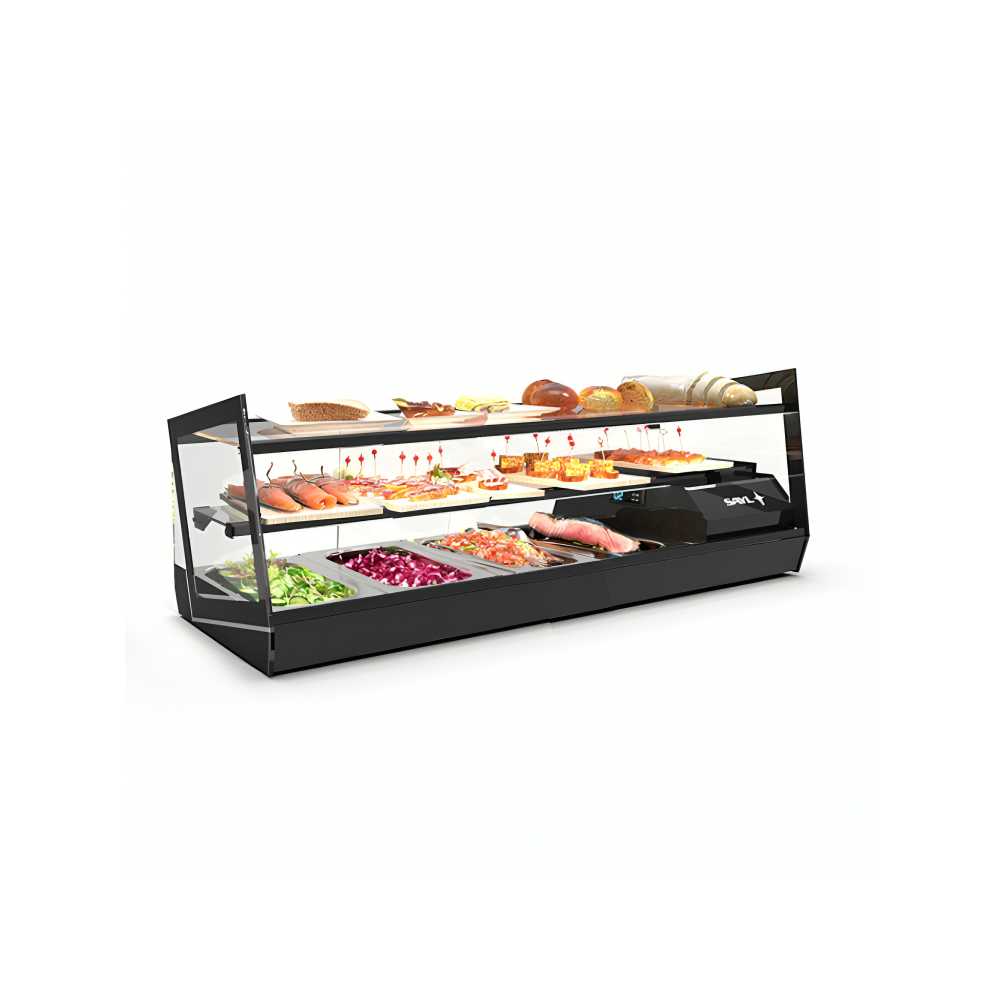 Vitrina cube profesional con LED para bar Vitrina cube profesional con LED para bar