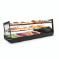 Vitrina cube professional amb LED per a bar