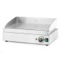 Plancha profesional de acero inoxidable con superficie lisa de cromo duro