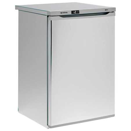 Petit congélateur sous-comptoir inox 84 L avec 3 grilles