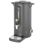 Matte Black Hot Beverage Dispenser with Drip-Free Tap