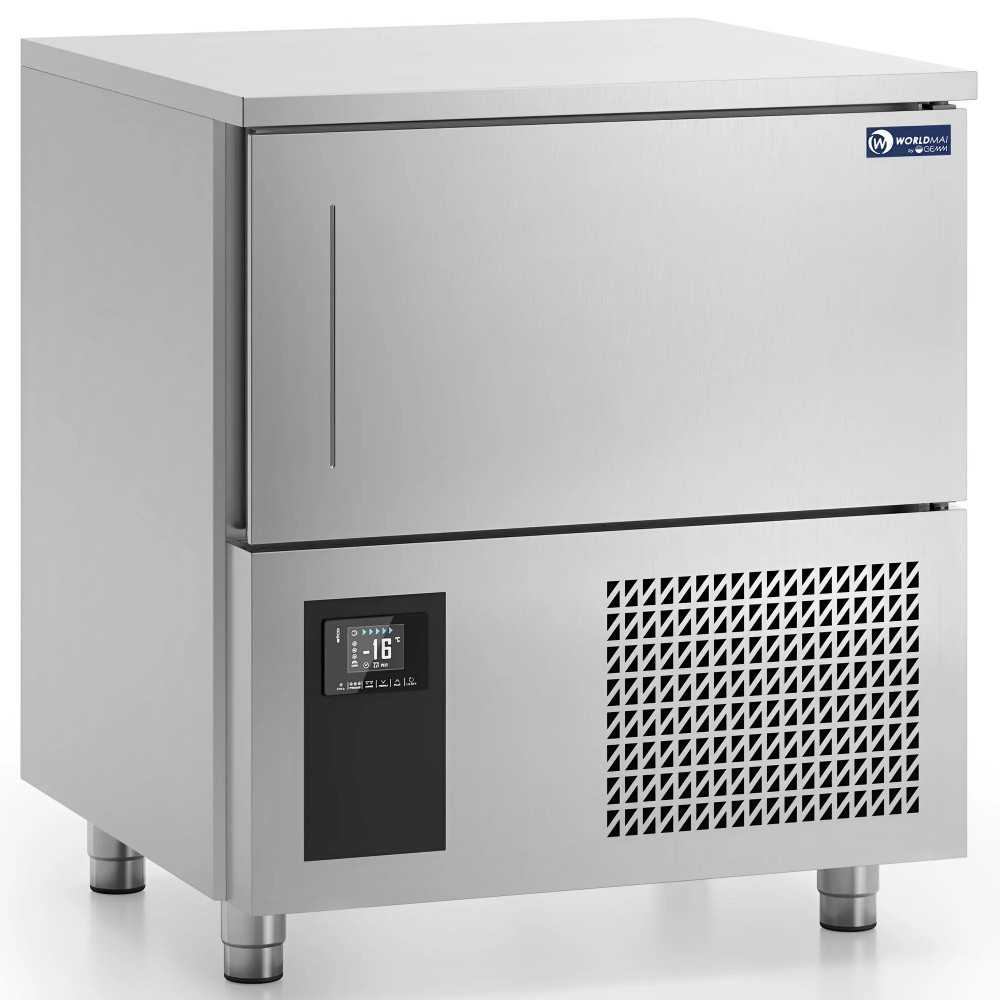 Cellule de refroidissement professionnelle 5 niveaux GN 1/1 décongélation par gaz chaud