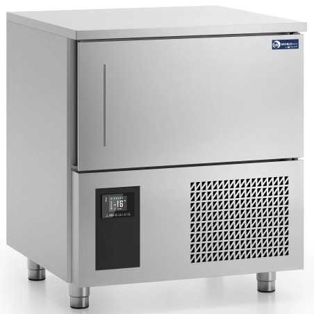 Blast chiller 5 GN 1/1 trays hot gas defrosting