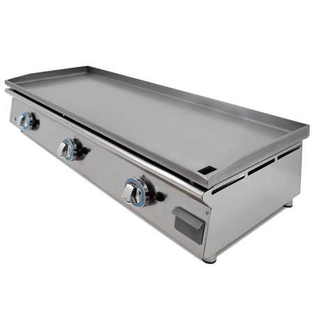 MBH - High-power industrial burners with perimeter flame for uniform heat on professional griddles.