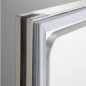 Armari refrigerat industrial INOX de 386 L, 2 portes amb prestatges regulables i control electrònic